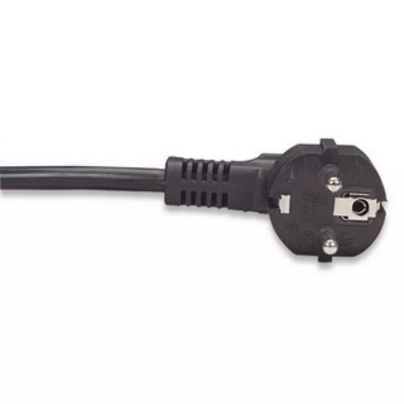 Techly I-CASE M10-4D Unidade de distribuição de energia (PDU) 4 saídas AC 1U preto, prateado