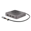 StarTech.com Dock USB-C, HDMI duplo 4K 60Hz, compatível com Macbook Pro (M1/M2/M3/M4) e Windows, hub USB-A/USB-C 10Gbps, 100W Power Delivery, GbE, SD, cabo de 56cm