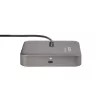 StarTech.com Dock USB-C, HDMI duplo 4K 60Hz, compatível com Macbook Pro (M1/M2/M3/M4) e Windows, hub USB-A/USB-C 10Gbps, 100W Power Delivery, GbE, SD, cabo de 56cm