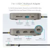 StarTech.com Dock USB-C, HDMI duplo 4K 60Hz, compatível com Macbook Pro (M1/M2/M3/M4) e Windows, hub USB-A/USB-C 10Gbps, 100W Power Delivery, GbE, SD, cabo de 56cm