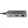 Adaptador multiporta USB-C StarTech.com – HDMI 4K 60Hz – HDR – Hub USB 3.0 de 2 portas 5Gbps – Power Delivery Pass-Through 100W – GbE – Certificado Works with Chromebook – Windows/macOS