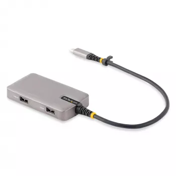 StarTech.com Adaptador multiporta USB-C - HDMI 4K 60Hz com HDR - hub USB de 3 portas - 100W Power Delivery Pass-Through - certificado Works With Chromebook - Windows/macOS/iPadOS/Android™