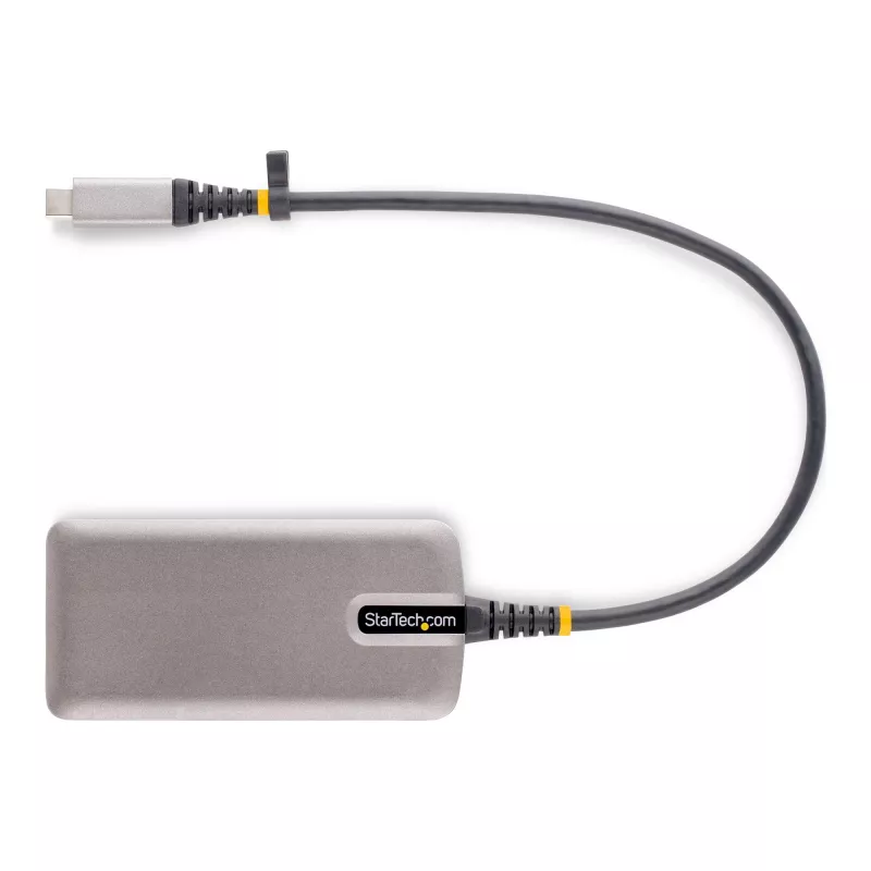 StarTech.com Adaptador multiporta USB-C - HDMI 4K 60Hz com HDR - hub USB de 3 portas - 100W Power Delivery Pass-Through - certificado Works With Chromebook - Windows/macOS/iPadOS/Android™