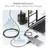 StarTech.com Adaptador multiporta USB-C - HDMI 4K 60Hz com HDR - hub USB de 3 portas - 100W Power Delivery Pass-Through - certificado Works With Chromebook - Windows/macOS/iPadOS/Android™