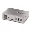 StarTech.com Hub USB-C de 10 portas - 8x USB-A/2x USB-C - Self-Powered com fonte de alimentação de 65W - USB 3.1 10Gbps - hub USB para desktop/portátil com cabo de bloqueio de 3ft certificado USB-IF, hub USB C