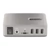 StarTech.com Hub USB-C de 10 portas - 8x USB-A/2x USB-C - Self-Powered com fonte de alimentação de 65W - USB 3.1 10Gbps - hub USB para desktop/portátil com cabo de bloqueio de 3ft certificado USB-IF, hub USB C
