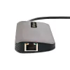 StarTech.com Adaptador multiporta USB-C – vídeo HDMI 4K 60Hz, hub USB-A de 3 portas 5Gbit/s, 100W USB Power Delivery Pass-Through/GbE/SD/MicroSD, cabo de 30cm, dock portátil para portátil