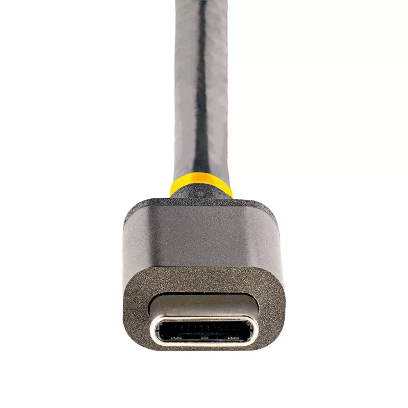 StarTech.com Adaptador multiporta USB-C – vídeo HDMI 4K 60Hz, hub USB-A de 3 portas 5Gbit/s, 100W USB Power Delivery Pass-Through/GbE/SD/MicroSD, cabo de 30cm, dock portátil para portátil