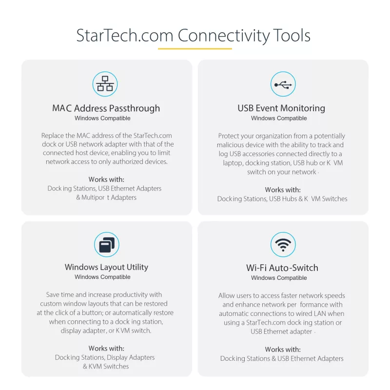 StarTech.com Adaptador multiporta USB-C – vídeo HDMI 4K 60Hz, hub USB-A de 3 portas 5Gbit/s, 100W USB Power Delivery Pass-Through/GbE/SD/MicroSD, cabo de 30cm, dock portátil para portátil