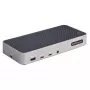 StarTech.com Dock USB-C para três monitores - Dock USB-C HDMI/DP triplo 4k - hub USB 5x - GbE - 100W PD - dock universal multi-monitor - compatível com Thunderbolt 3/4