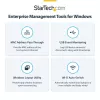 StarTech.com Dock USB-C para três monitores - Dock USB-C HDMI/DP triplo 4k - hub USB 5x - GbE - 100W PD - dock universal multi-monitor - compatível com Thunderbolt 3/4