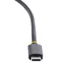 StarTech.com Adaptador multiporta USB-C, vídeo HDMI duplo, 4K 60Hz, hub USB-A de 2 portas 5 Gbit/s, 100 W Power Delivery Pass-Through/GbE/SD/MicroSD, cabo de 30 cm, dock de viagem, dock para portátil