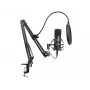 Sandberg Streamer Kit de microfone USB, microfone de estúdio, -27 dB, 30 - 16000 Hz, 24 bit, 96 kHz, unidirecional