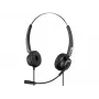 Sandberg Headset USB Office Pro Stereo, com fios, escritório/call center, 20 - 20000 Hz, 115 g, headset, preto