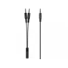 Sandberg Headset MiniJack Chat, com fios, chamadas/música, 20 - 20000 Hz, 180 g, headset, preto