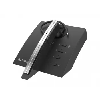 Sandberg Earset Wireless Business Pro, sem fios, escritório/call center, 20 - 20000 Hz, 107 g, headset, preto, cinzento