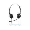 Sandberg Headset USB+RJ9/11 Pro Stereo, com fios, escritório/call center, 20 - 7000 Hz, headset, preto