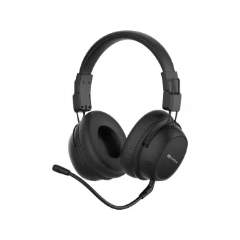 Sandberg Headset sem fios ANC FlexMic, sem fios, gaming, 20 - 20000 Hz, 211 g, headset, preto
