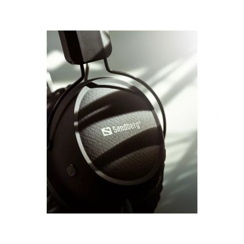 Sandberg Headset sem fios ANC FlexMic, sem fios, gaming, 20 - 20000 Hz, 211 g, headset, preto