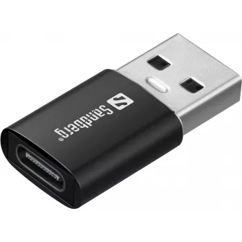 Sandberg Microfone de clipe USB Streamer, microfone lavalier/de lapela, -38 dB, 50 - 18000 Hz, 16 Bit, 48 kHz, 84 dB
