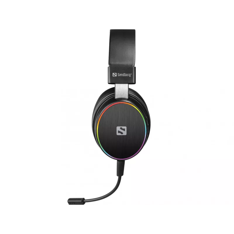 Sandberg Headset sem fios HeroBlaster, com fios e sem fios, 20 - 20000 Hz, gaming, 300 g, headset, preto