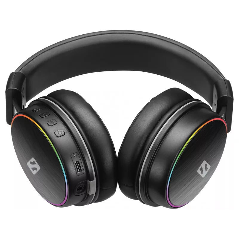 Sandberg Headset sem fios HeroBlaster, com fios e sem fios, 20 - 20000 Hz, gaming, 300 g, headset, preto