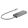StarTech.com Adaptador multiporta USB-C, vídeo HDMI 4K 60Hz, hub USB de 3 portas 5Gbps, 100W Power Delivery Pass-Through, GbE, cabo de 30 cm, mini dock de viagem, dock para portátil