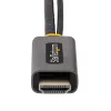 StarTech.com Cabo adaptador HDMI para DisplayPort de 30cm, conversor ativo 4K 60Hz HDMI 2.0 para DP 1.2, HDR, alimentação por bus USB, fonte HDMI para monitor DisplayPort para portáteis/PCs