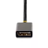 StarTech.com Cabo adaptador HDMI para DisplayPort de 30cm, conversor ativo 4K 60Hz HDMI 2.0 para DP 1.2, HDR, alimentação por bus USB, fonte HDMI para monitor DisplayPort para portáteis/PCs