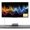 StarTech.com Cabo adaptador DisplayPort para HDMI de 2 m, 8K 60Hz, 4K 144Hz, HDR10, conversor de vídeo ativo DP 1.4 para HDMI 2.1, desktop DisplayPort para monitor HDMI, M/M - cabo DisplayPort para HDMI