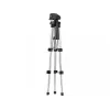 Sandberg Tripé universal 26-60 cm, 3 pernas, preto, prateado, 60 cm