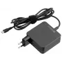Sandberg Carregador USB-C AC PD65W EU 2M, interior, AC, 20 V, 1 m, preto