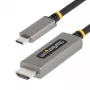 StarTech.com Cabo adaptador USB-C para HDMI de 6ft (2m), 8K 60Hz, 4K 144Hz, HDR10, cabo conversor de vídeo USB Type-C para HDMI 2.1, compatível com USB-C DP Alt Mode/USB4/Thunderbolt 3/4 – portátil USB-C para monitor HDMI