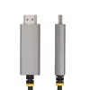 StarTech.com Cabo adaptador USB-C para HDMI de 6ft (2m), 8K 60Hz, 4K 144Hz, HDR10, cabo conversor de vídeo USB Type-C para HDMI 2.1, compatível com USB-C DP Alt Mode/USB4/Thunderbolt 3/4 – portátil USB-C para monitor HDMI