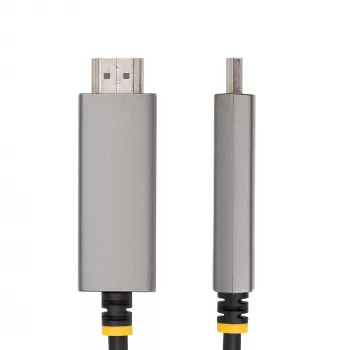 StarTech.com Cabo adaptador USB-C para HDMI de 6ft (2m), 8K 60Hz, 4K 144Hz, HDR10, cabo conversor de vídeo USB Type-C para HDMI 2.1, compatível com USB-C DP Alt Mode/USB4/Thunderbolt 3/4 – portátil USB-C para monitor HDMI