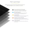 StarTech.com Película de privacidade para Surface Laptop / Surface Book 13,5 polegadas, filtro de privacidade antirreflexo com redução de 51% de luz azul, proteção de ecrã com ângulo de visão ±30°, superfície mate