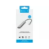 Dock Sandberg USB-C HDMI+3xUSB+PD 100W, com fios, USB 3.2 Gen 1 (3.1 Gen 1) Type-C, 100 W, cinzento, 4K Ultra HD, alumínio