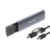 Caixa Sandberg USB 3.2 para SSD M.2+NVMe