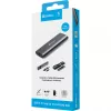 Caixa Sandberg USB 3.2 para SSD M.2+NVMe