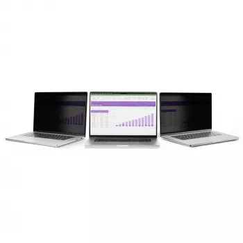 Película de proteção de ecrã StarTech.com para portátil MacBook Air M2/M3 de 13 polegadas, filtro de privacidade removível e reversível antirreflexo, proteção magnética para ecrã de portátil com redução de 51% de luz azul
