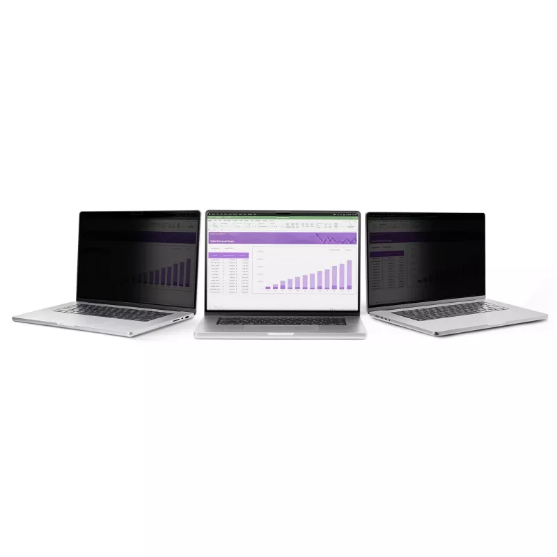 Filtro de privacidade StarTech.com para portátil MacBook Pro 21/23 de 14 polegadas, filtro de privacidade removível e reversível antirreflexo, proteção magnética para ecrã de portátil com redução de 51% de luz azul