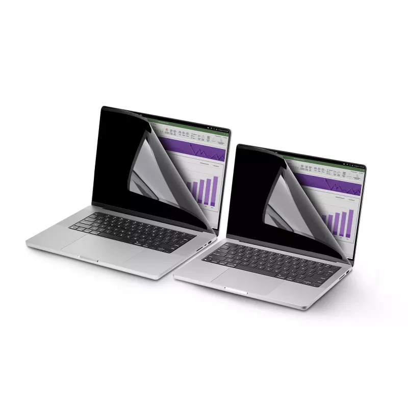 Filtro de privacidade StarTech.com para portátil MacBook Pro 21/23 de 14 polegadas, filtro de privacidade removível e reversível antirreflexo, proteção magnética para ecrã de portátil com redução de 51% de luz azul
