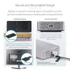 Docking station StarTech.com USB4 para dois monitores, HDMI duplo 4K 120Hz ou único 8K 60Hz, carregamento de portátil 100W, 2,5GbE, dock USB-C multi-monitor, sem drivers