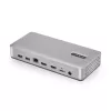 Docking station StarTech.com USB4 para dois monitores, HDMI duplo 4K 120Hz ou único 8K 60Hz, carregamento de portátil 100W, 2,5GbE, dock USB-C multi-monitor, sem drivers
