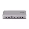 Docking station StarTech.com USB4 para dois monitores, HDMI duplo 4K 120Hz ou único 8K 60Hz, carregamento de portátil 100W, 2,5GbE, dock USB-C multi-monitor, sem drivers