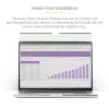 Filtro de privacidade StarTech.com para portátil MacBook Pro 21/23 de 16 polegadas, filtro de privacidade antirreflexo removível e reversível, proteção magnética para ecrã de portátil com redução de 51% de luz azul