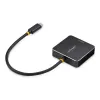 Leitor de cartões StarTech.com 1B-USB-C-SDE-ADAPTER USB 3.2 Gen 2 (3.1 Gen 2) Type-C preto