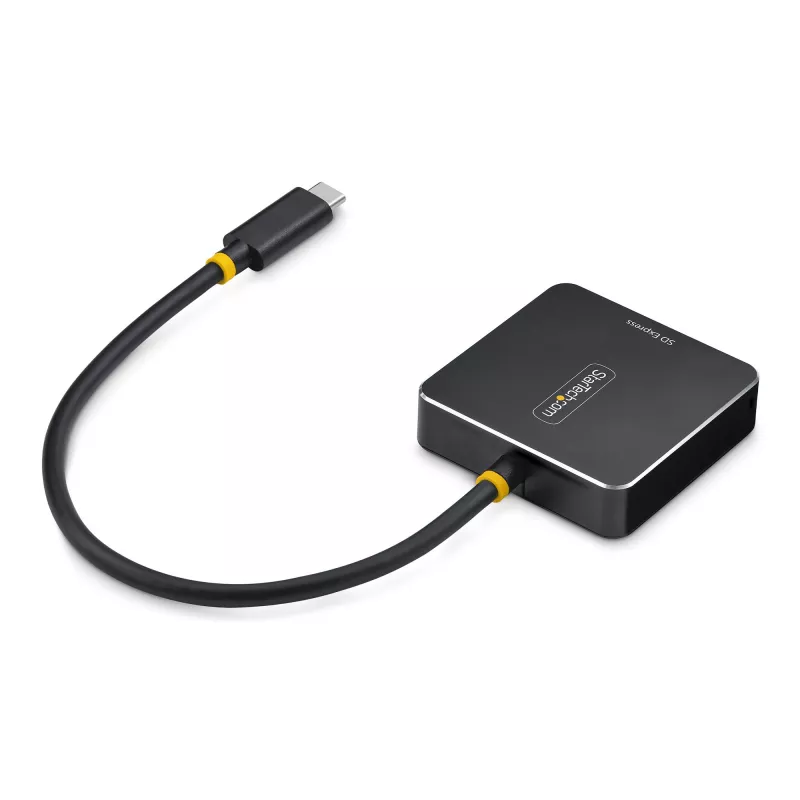 Leitor de cartões StarTech.com 1B-USB-C-SDE-ADAPTER USB 3.2 Gen 2 (3.1 Gen 2) Type-C preto