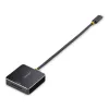 Leitor de cartões StarTech.com 1B-USB-C-SDE-ADAPTER USB 3.2 Gen 2 (3.1 Gen 2) Type-C preto