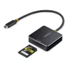 Leitor de cartões StarTech.com 1B-USB-C-SDE-ADAPTER USB 3.2 Gen 2 (3.1 Gen 2) Type-C preto